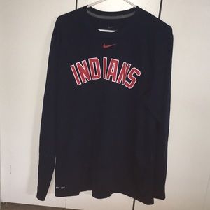 Cleveland Indians long sleeve shirt